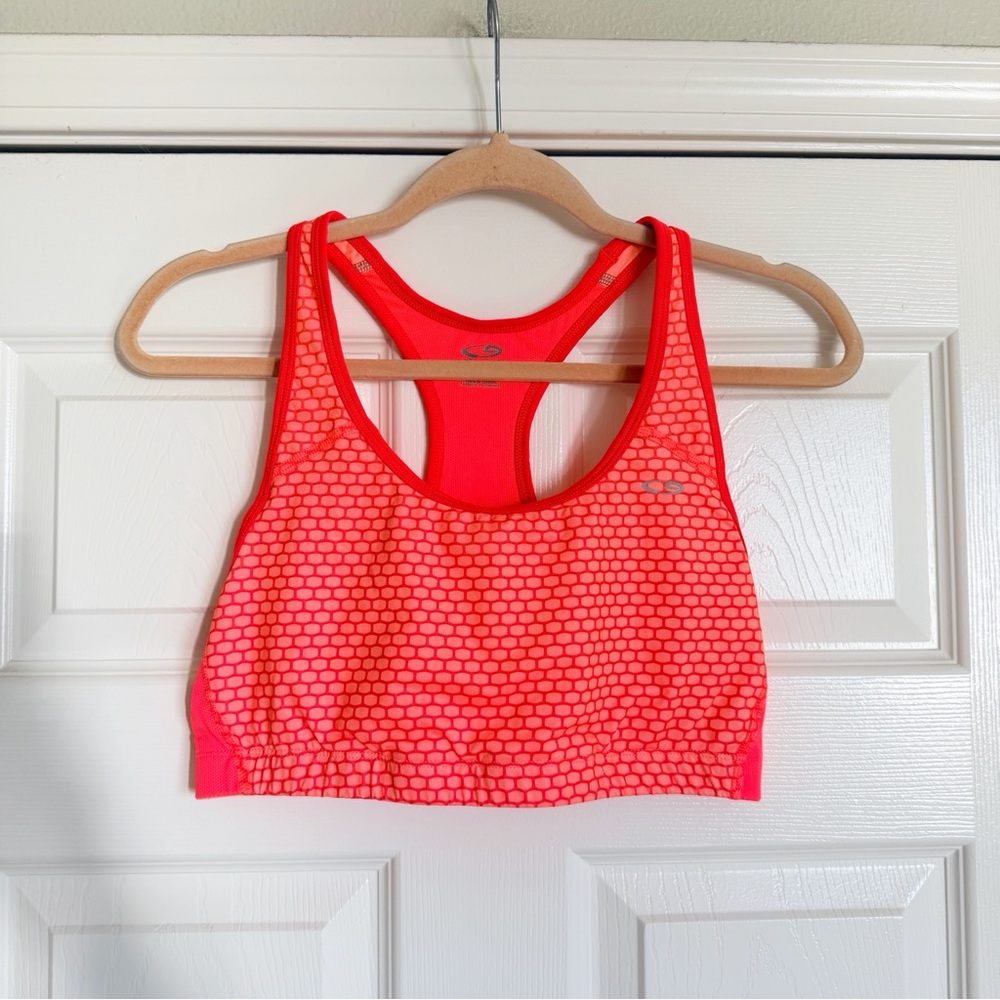 Champion Duo Dry Coral Sports Bra
